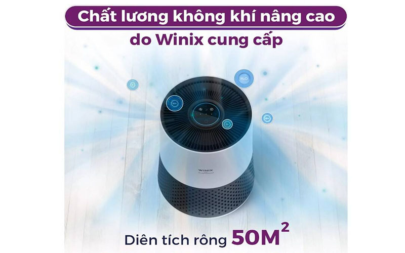Máy lọc không khí Winix Compact AAPU500-JLE - Hàng chính hãng