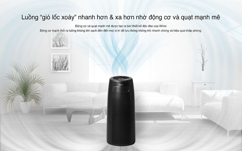 Máy lọc không khí Winix TOWER QSB - Hàng chính hãng