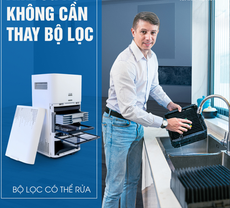 Máy lọc không khí AirDog X3 - Hàng chính hãng