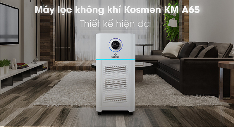 Thiết kế hiện đại, sang trọng, có 4 bánh xe nên dễ dàng di chuyển