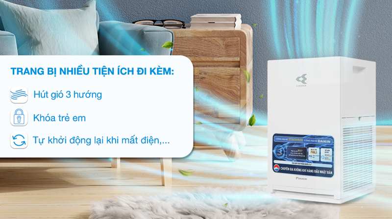 Máy lọc không khí Daikin MC30YVM7 - Hàng chính hãng