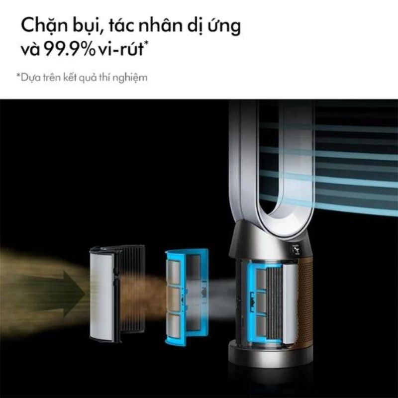 Máy lọc không khí kết hợp quạt không cánh Dyson TP09 - Hàng chính hãng