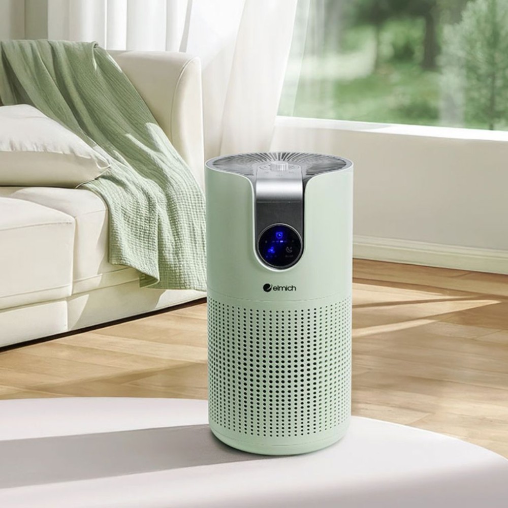 Đèn LED sẽ hiển thị 3 màu sắc cảnh báo chất lượng không khí