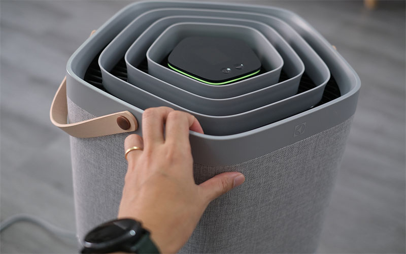 Chất liệu của Máy lọc không khí ion âm Electrolux Pure A9