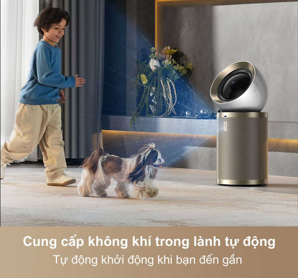 Máy lọc không khí kèm sưởi ấm Dreame PM20 - Hàng chính hãng