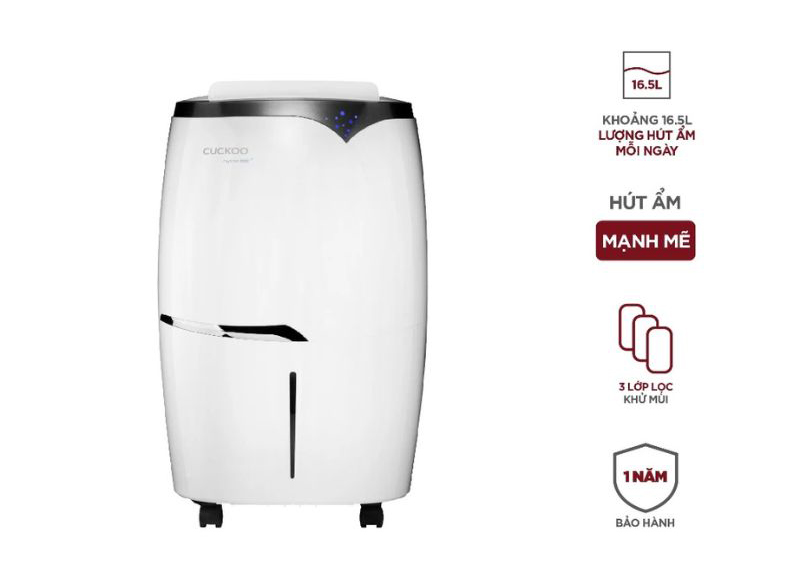Máy lọc không khí kiêm hút ẩm Cuckoo  DH-Z16AF45FG - Hàng chính hãng