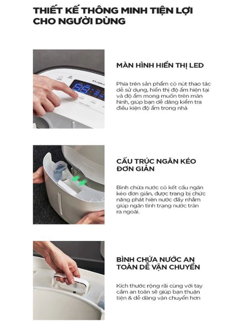 Máy lọc không khí kiêm hút ẩm Cuckoo  DH-Z16AF45FG - Hàng chính hãng