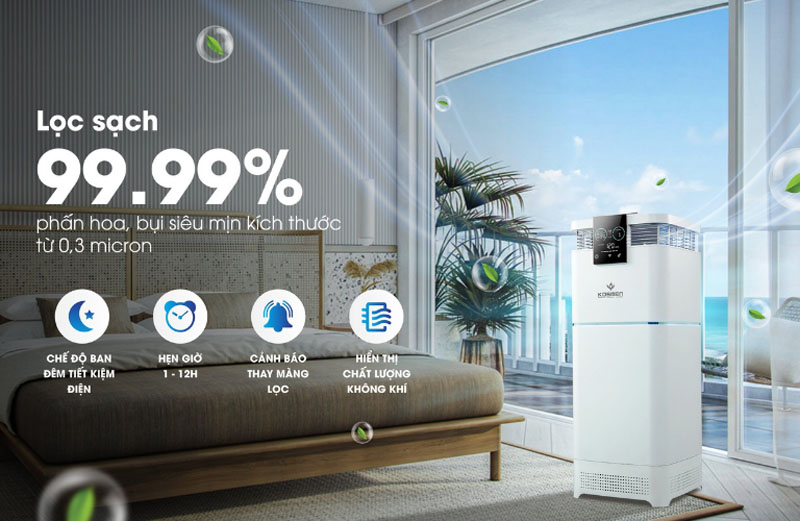 Máy lọc không khí Kosmen KM-A99 - Hàng chính hãng