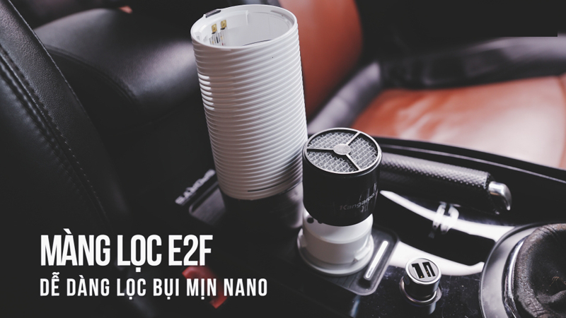 Máy lọc không khí ô tô Kangaroo KGAP28KV - Hàng chính hãng