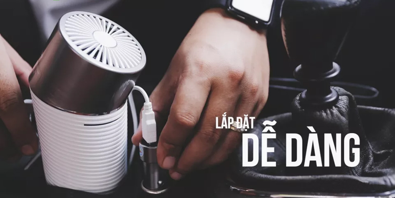 Máy lọc không khí ô tô Kangaroo KGAP28KV - Hàng chính hãng