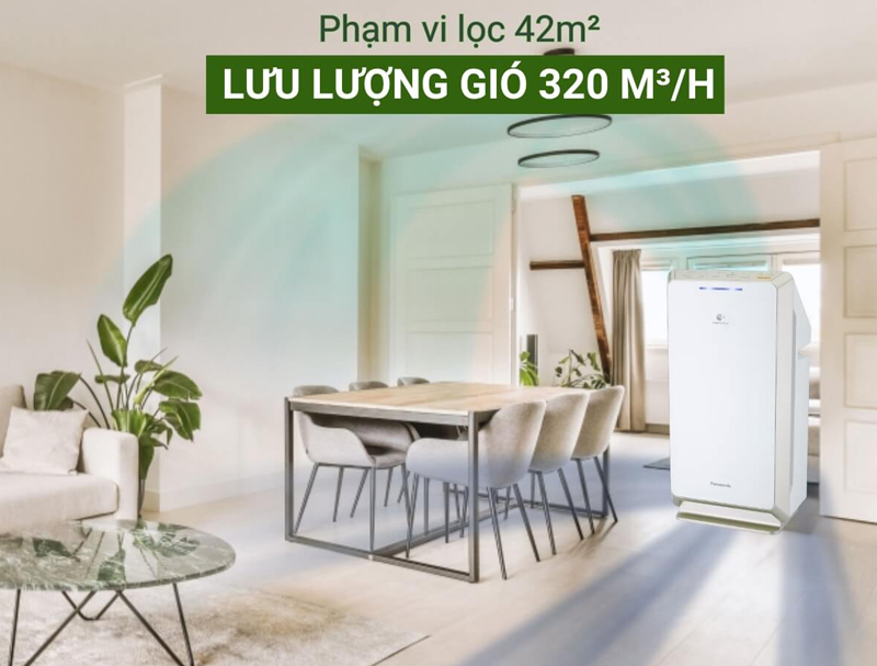Máy lọc không khí Panasonic F-PXV55A - Hàng chính hãng