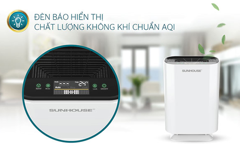 Máy lọc không khí Sunhouse SHD-20AP9718 - Hàng chính hãng