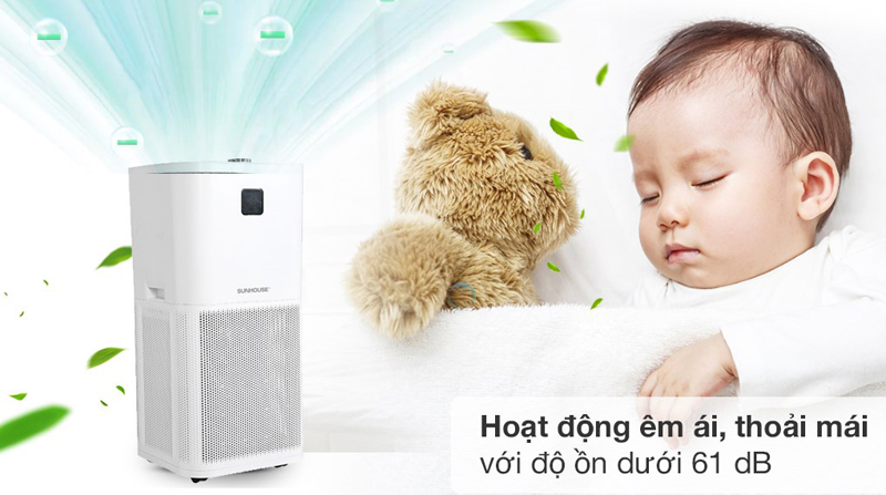 Máy lọc không khí Sunhouse SHD-60AP9760 - Hàng chính hãng
