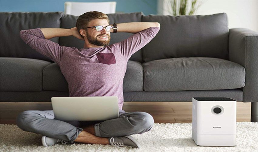 Máy lọc không khí tạo ẩm Boneco W200 - Hàng chính hãng