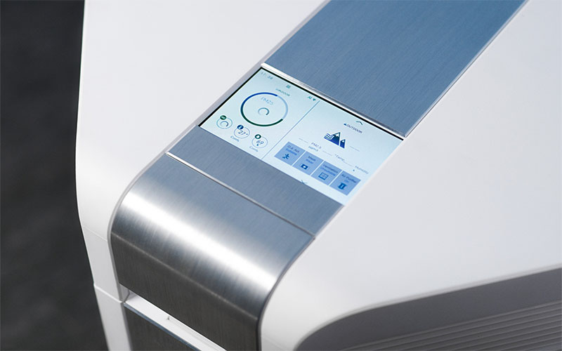 Bảng điều khiển của Máy lọc không khí tuần hoàn AirProce AI-600