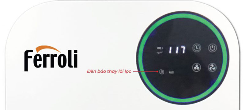 Máy lọc không khí và tạo ionizer Ferroli FAP-48D - Hàng chính hãng