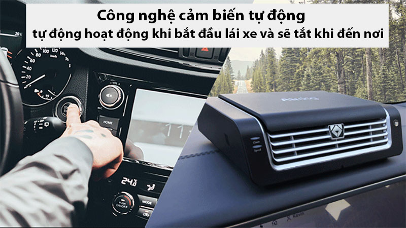 Máy lọc không khí xe ô tô Airdog V5 - Hàng chính hãng