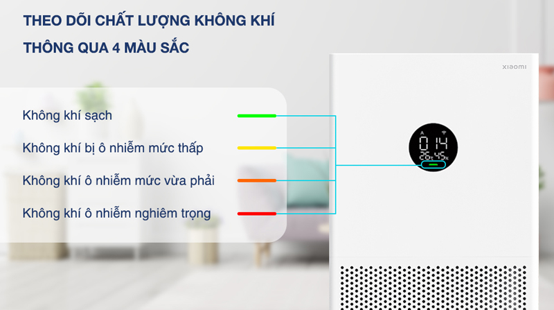 Máy lọc không khí Xiaomi AIR PURIFIER 4 LITE - Hàng chính hãng