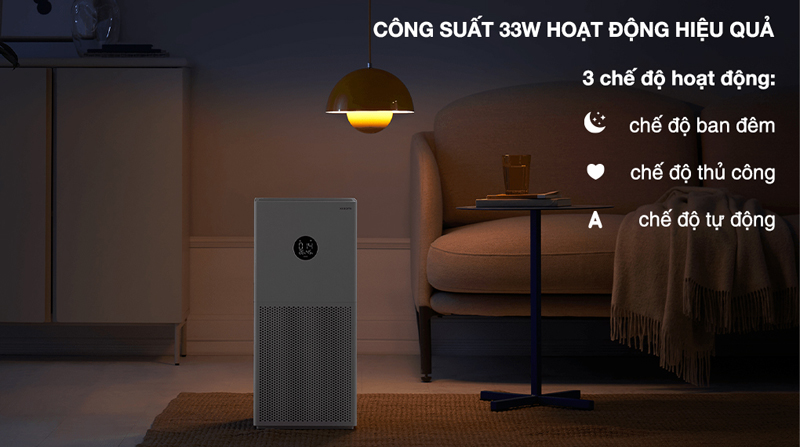 Máy lọc không khí Xiaomi AIR PURIFIER 4 LITE - Hàng chính hãng