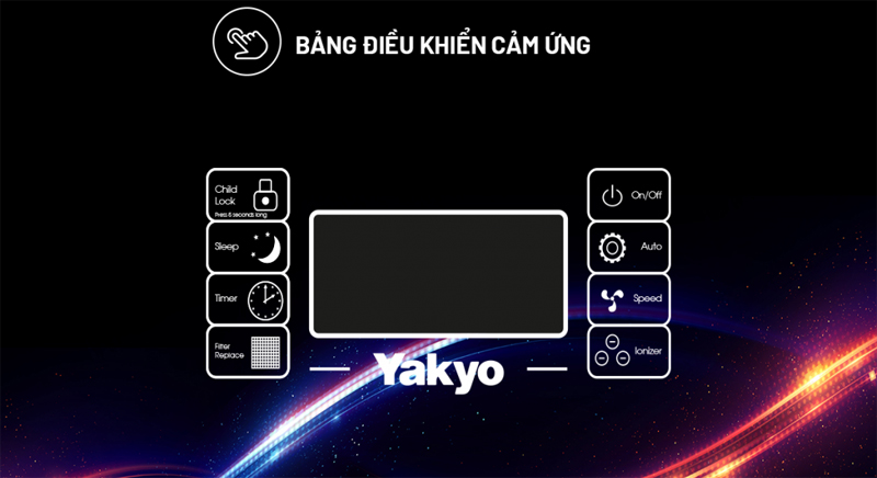 Máy lọc không khí Yakyo TP-361 - Hàng chính hãng