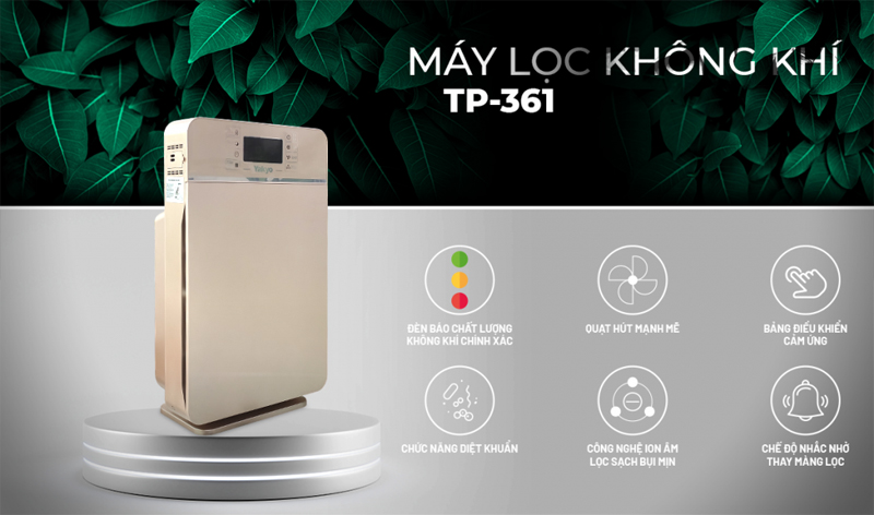 Máy lọc không khí Yakyo TP-361 - Hàng chính hãng