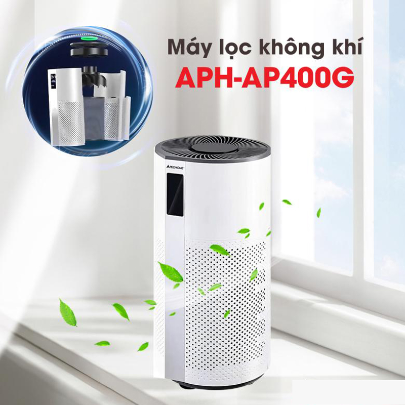 Máy lọc không khí Apechome APH-AP400G - Hàng chính hãng