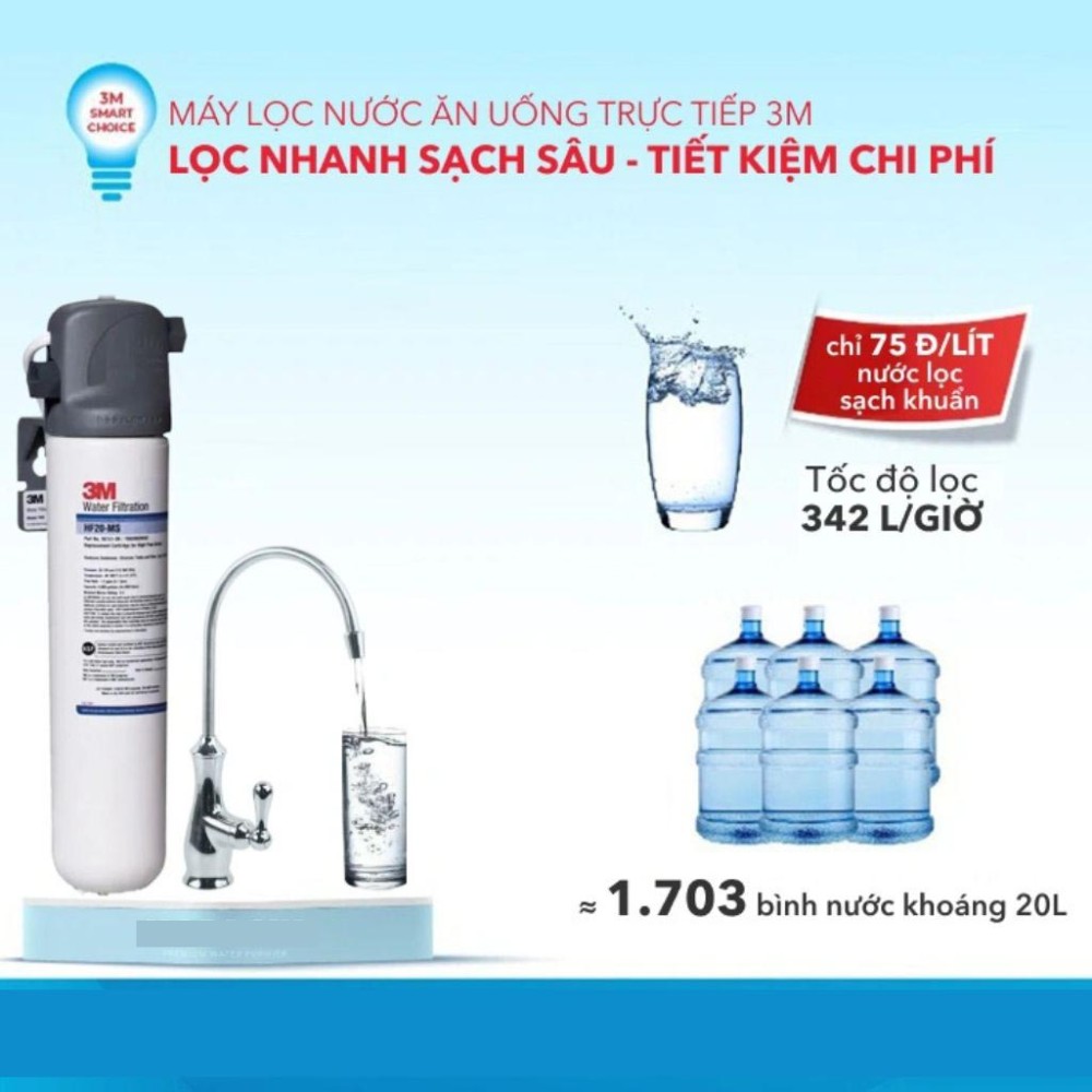 Máy lọc nước 3M BREW120-MS - Hàng chính hãng