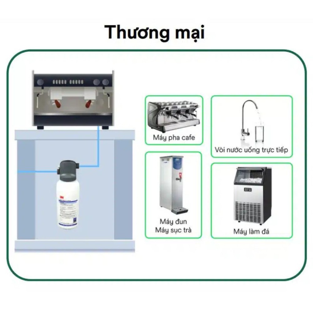 Máy lọc nước 3M ICE140S - Hàng chính hãng