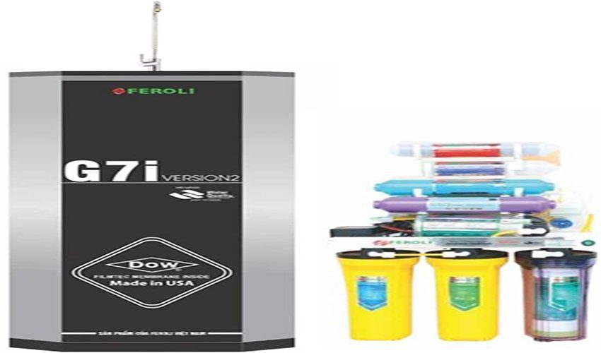 Máy lọc nước 8 cấp lọc Feroli G7i FRG38.21T - Hàng chính hãng