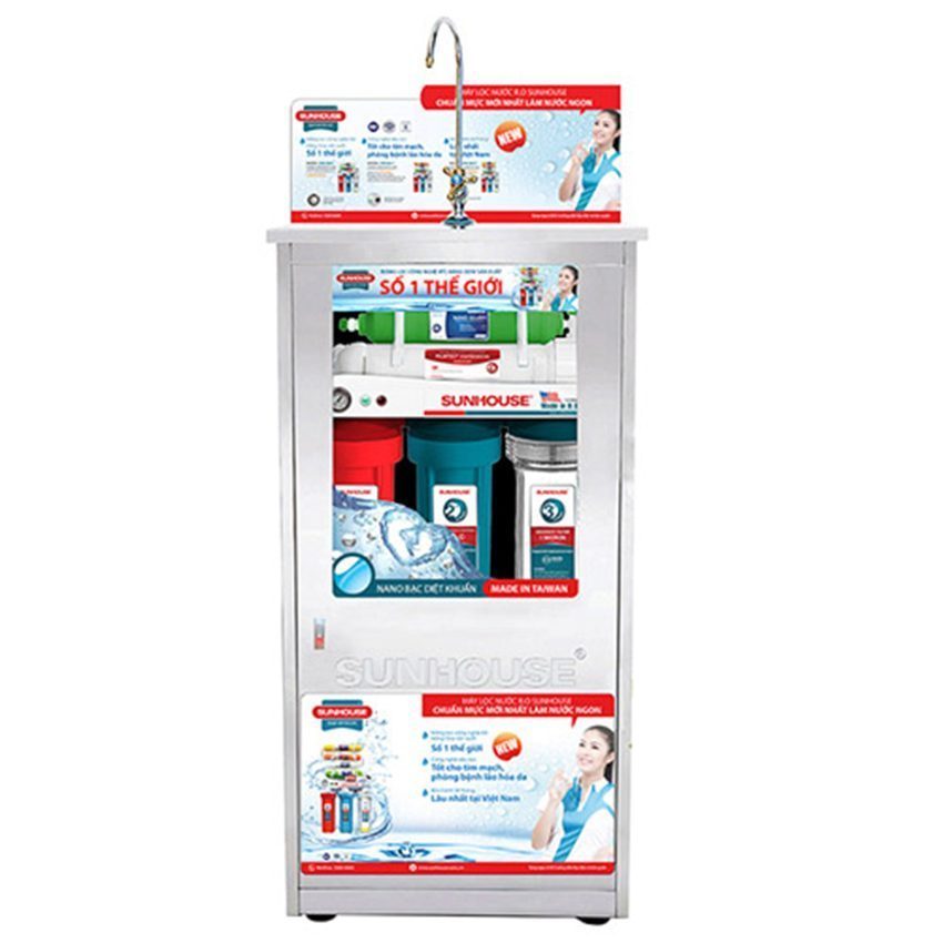 Máy lọc nước 8 lõi R.O Sunhouse SHR-8828B - Hàng chính hãng