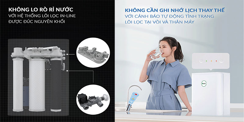 Thiết kế của Máy lọc nước A.O.Smith 600S