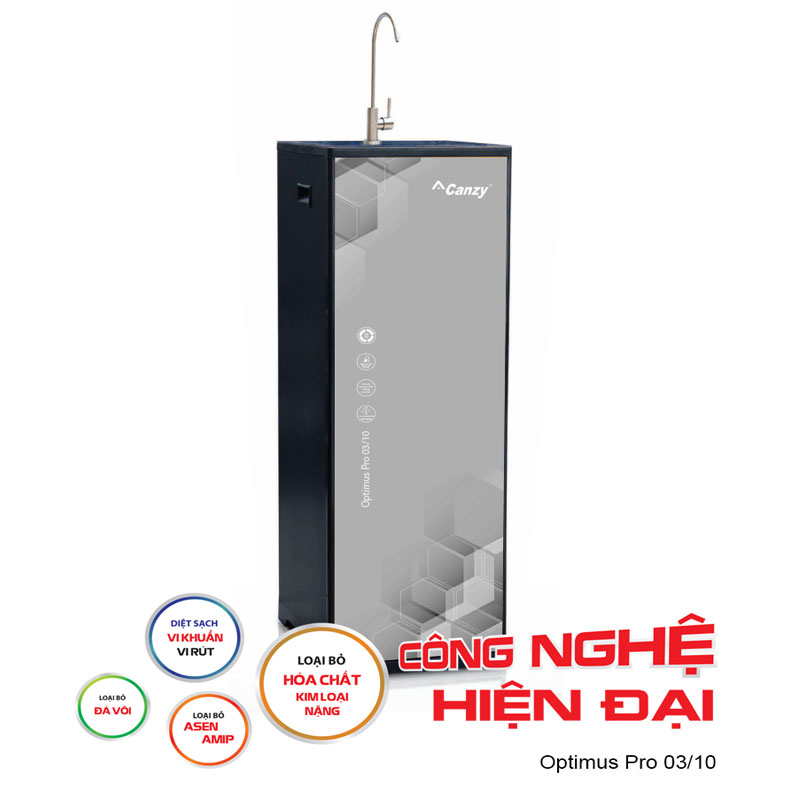 Máy lọc nước Canzy Optimus Pro 03/10 - Hàng chính hãng