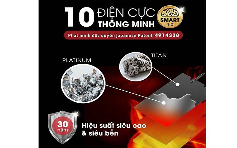 Máy lọc nước ion kiềm Fuji Smart I9 - Hàng chính hãng