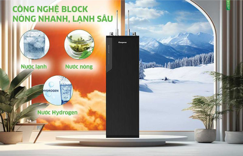 Máy lọc nước Kangaroo Hydrogen KG10A88 - Hàng chính hãng