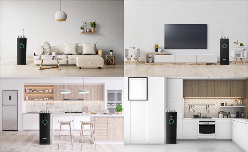 Máy lọc nước nóng lạnh Karofi Optimus Duo O-D138 - Hàng chính hãng