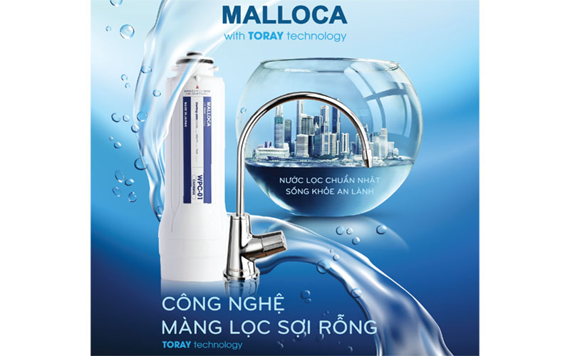 Máy lọc nước Malloca MPC-5KCB - Hàng chính hãng