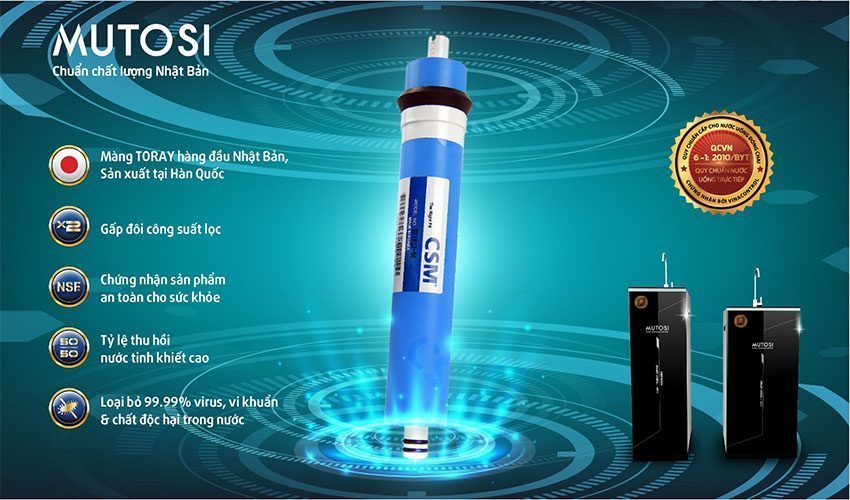 Máy lọc nước Mutosi MP-290S - Hàng chính hãng