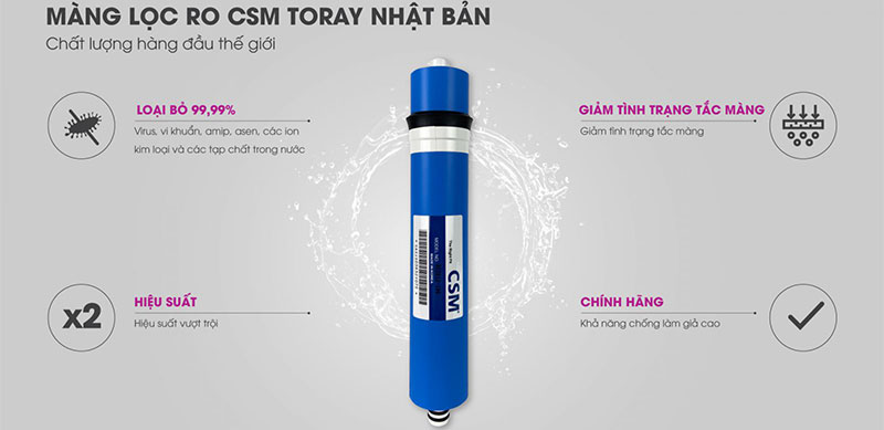 Máy lọc nước Mutosi RO MP-390U - Hàng chính hãng