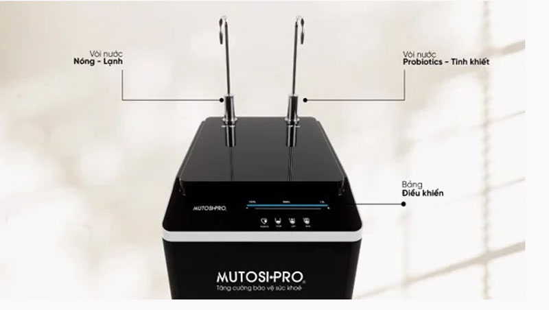 Máy lọc nước hydrogen pro ion kiềm Mutosi MP-F081-HC4H5 - Hàng chính hãng