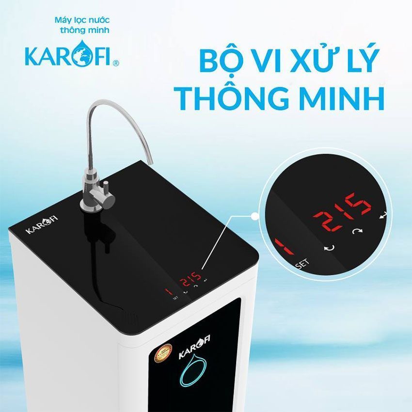Máy lọc nước Optimus i1 9 lõi lọc Karofi O-i129/A - Hàng chính hãng