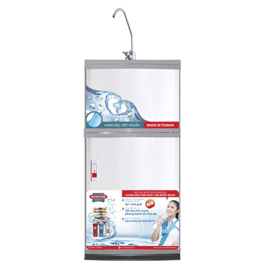 Máy lọc nước R.O 6 lõi lọc Sunhouse SHR8826B - Hàng chính hãng