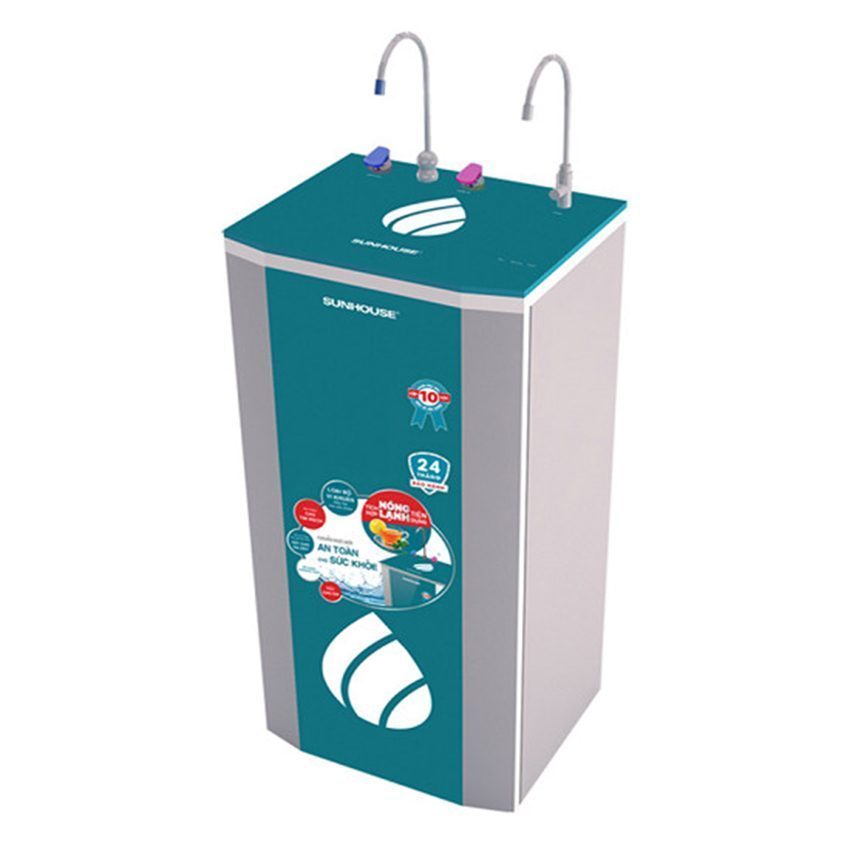 Máy lọc nước R.O nóng lạnh 9 lõi Sunhouse SHR7629CK