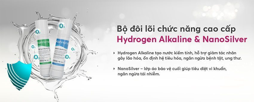 Máy lọc nước RO 10 lõi KoriHome WPK-G62 có bình áp - Hàng chính hãng