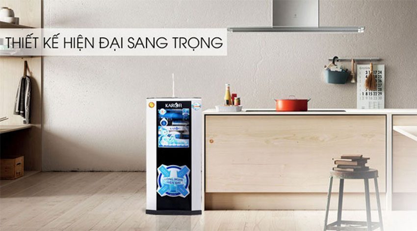 Máy lọc nước RO 8 cấp lọc Karofi KSI80 - Hàng chính hãng