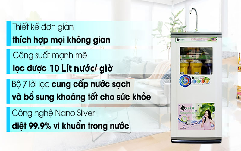 Máy lọc nước RO Aber AB-07 - Hàng chính hãng