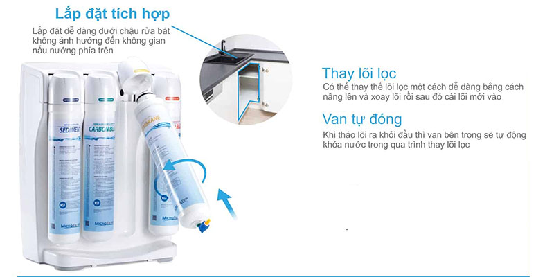 Máy lọc nước RO ChungHo CU5-C CLASSIC