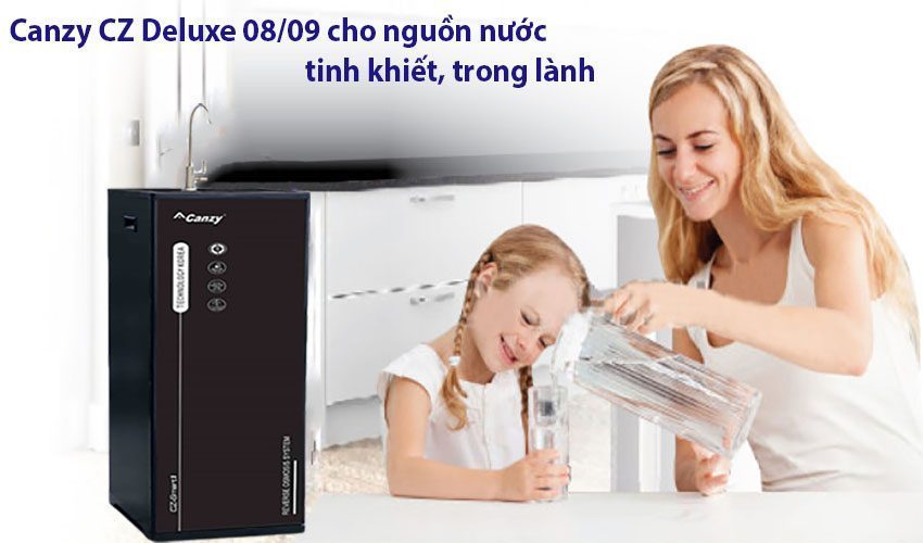 Máy lọc nước RO Canzy CZ-Deluxe-08/09 - Hàng chính hãng