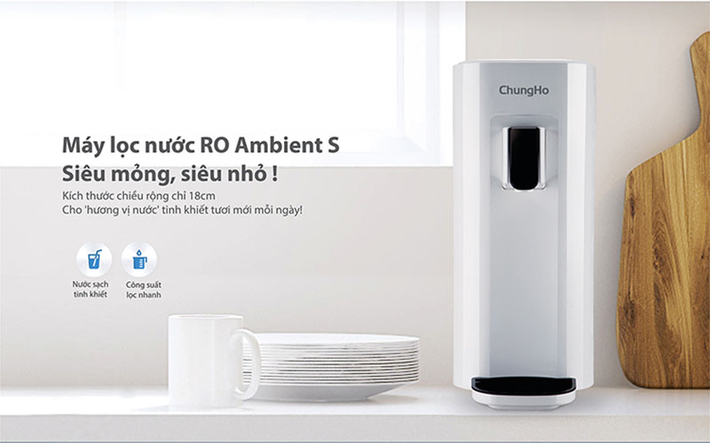 Máy lọc nước RO Chungho Ambient S-CHP-1290D - Hàng chính hãng