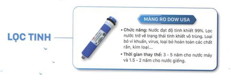 Máy lọc nước RO Daikio DKW-00006B - Hàng chính hãng