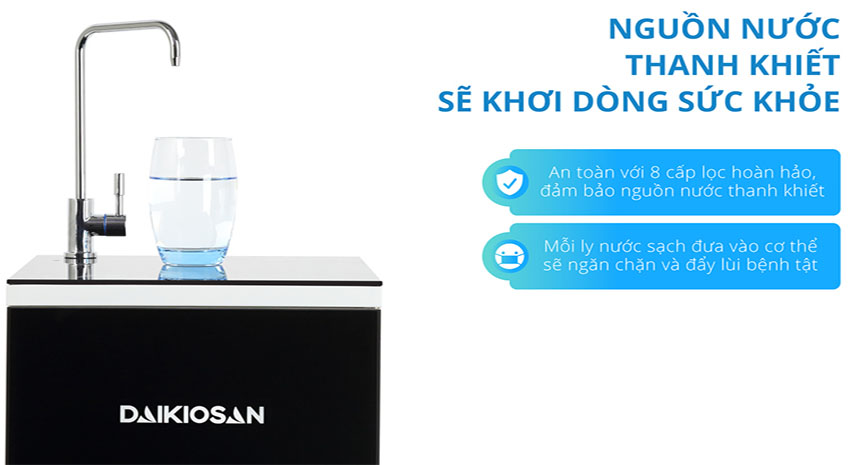 Tính năng của Máy lọc nước RO Daikiosan DSW-32008G